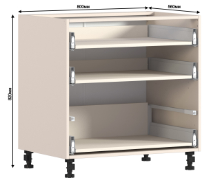 Шкаф-Стол с ящиками Регина РСЯТ-80