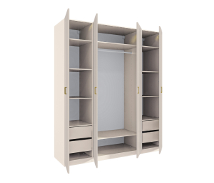 Шкаф четырехдверный Ассоль/Макс 2000 мм