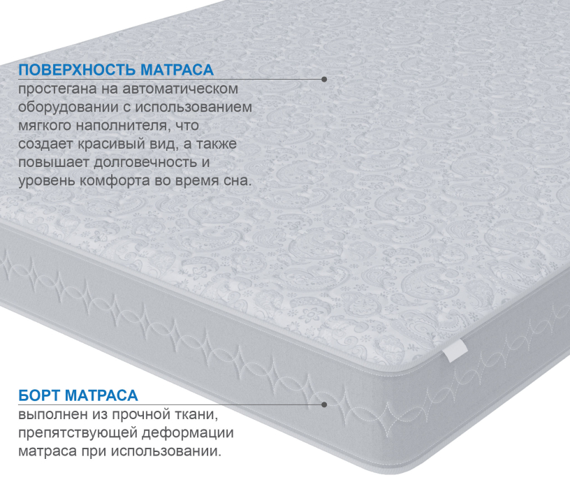 900 x 2000, Матрас Наслаждение-Рафаэль 900х2000