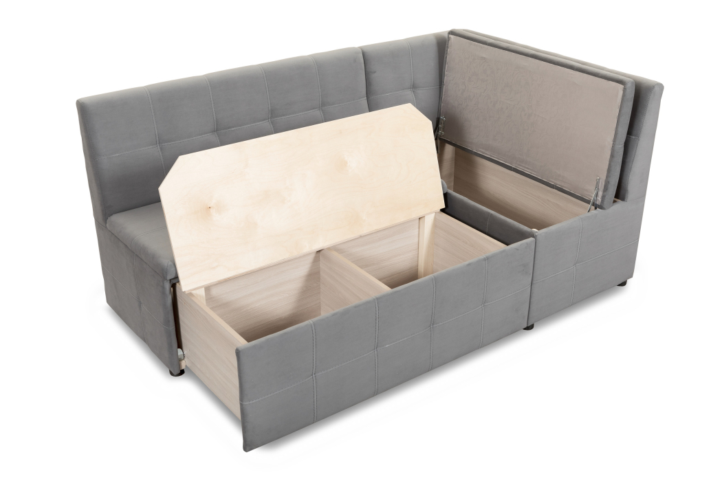 Кухонные уголки, Кухонный угол Джой, правый, велюр