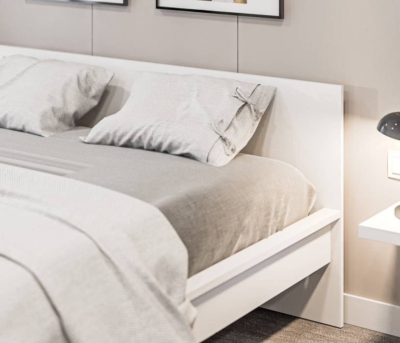 Кровати 160 см, Кровать (1600) Леон/Бруклин СБ-3369