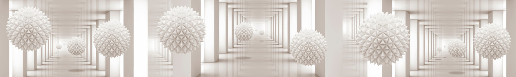 Кухонный фартук Абстракция 3000x600x1.5 мм глянец