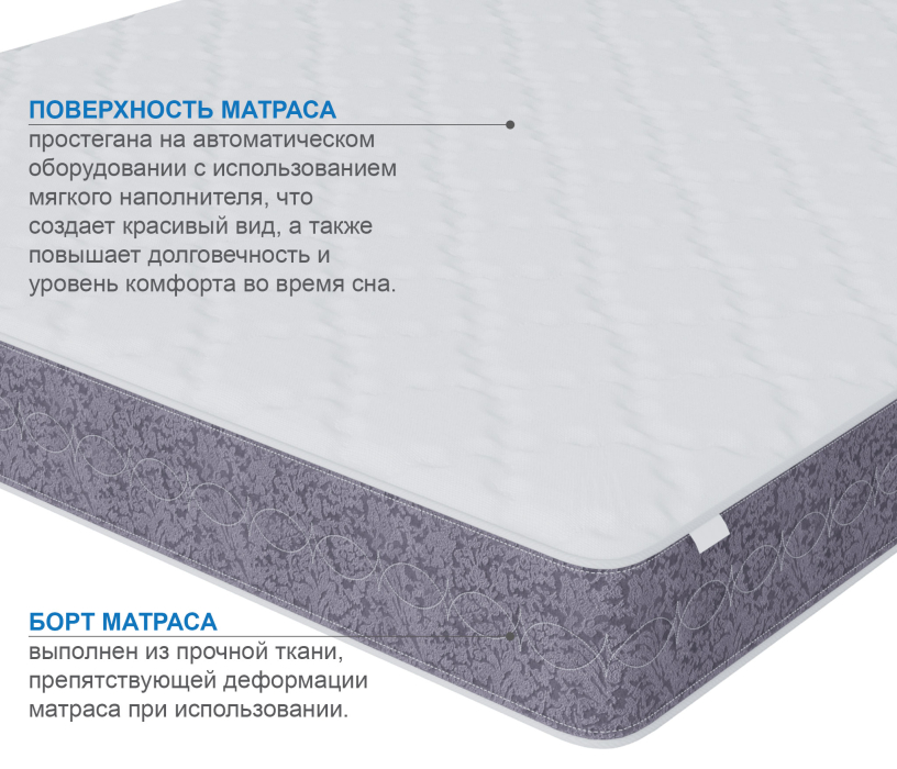 1800 x 2000, Матрас Сити-Толедо 1800х2000