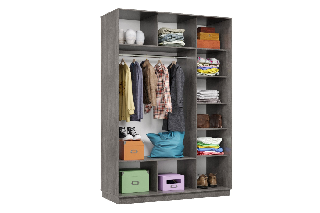 Шкафы-купе 2-х дверные, Шкаф-купе Премьер 10 двухдверный фасады Медиум, вставка бронза