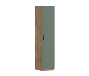 Шкаф однодверный Макс 500 мм, вариант №5 (ЛДСП, корпус дуб вотан)