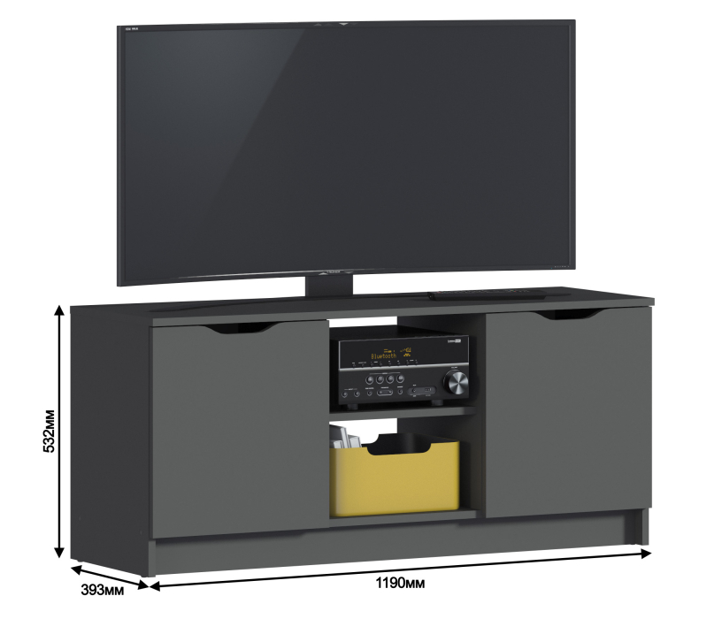 ТВ-тумбы, Тумба под телевизор Бруклин СБ-3254