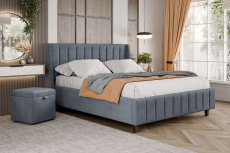 Мягкая кровать, Кровать Милана 1600 с подъёмным механизмом