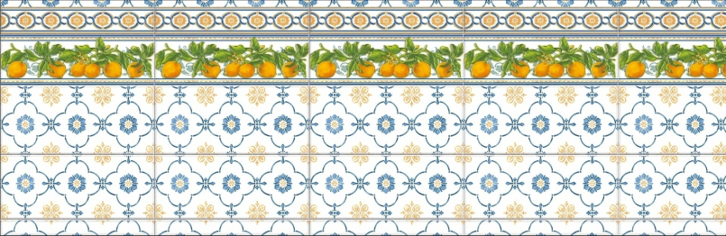 Кухонный фартук Лимончелло 2000x600x1.5 мм глянец