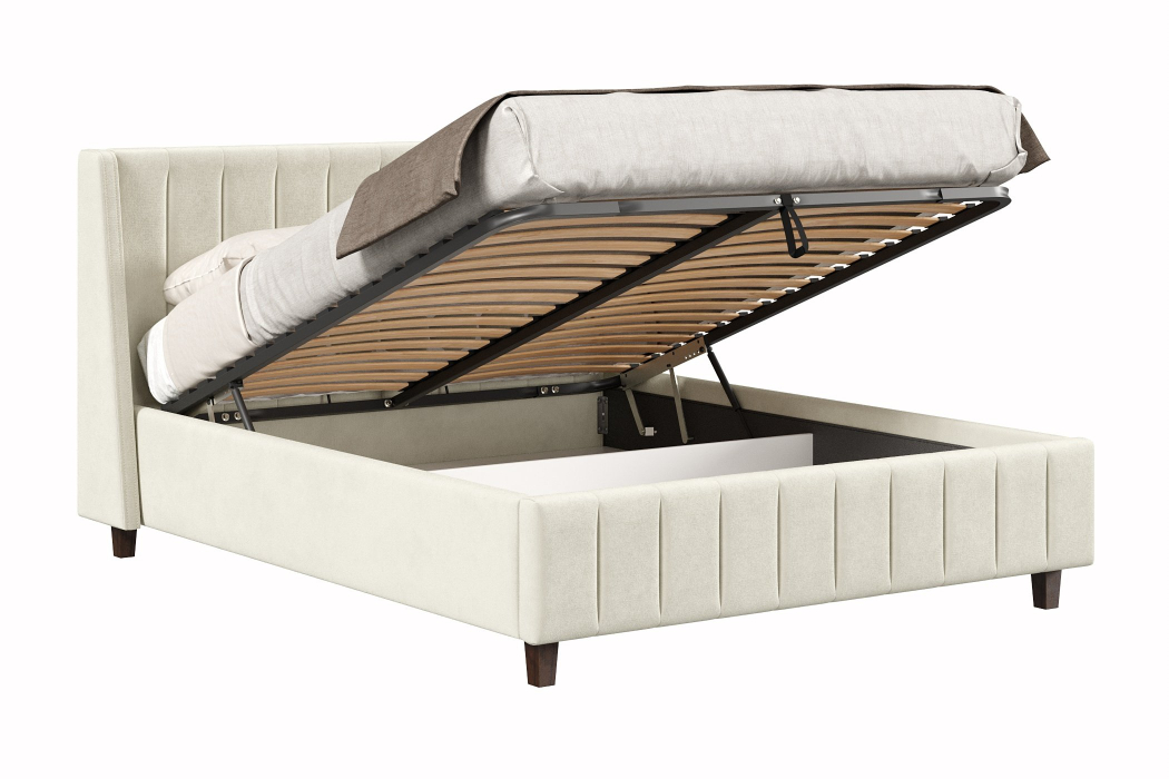 Мягкая кровать, Кровать Милана 1600 с подъёмным механизмом