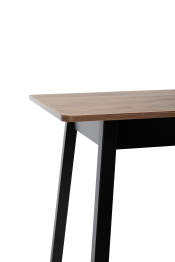 Стол раздвижной DAIKO 1Р, металл Черный, Дуб велингтон