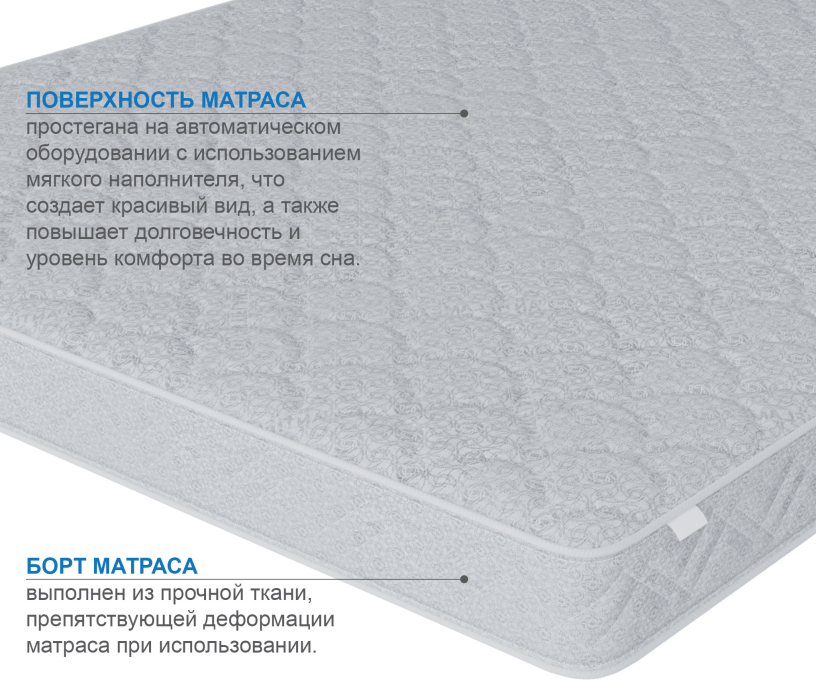 Другие размеры, Матрас Классик-Кармен 1800х2000