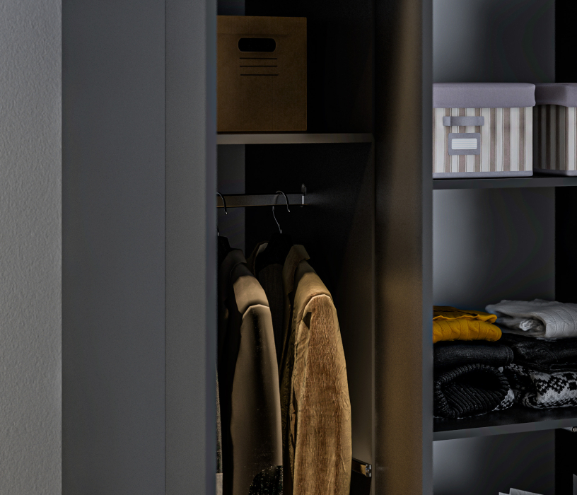 Шкафы распашные, Шкаф 4 дверный с ящиками Леон СБ-3364