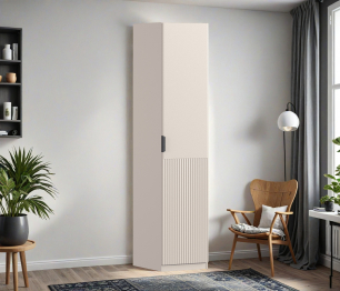 Шкаф однодверный Макс 500 мм, вариант №5 (ЛДСП/МДФ)