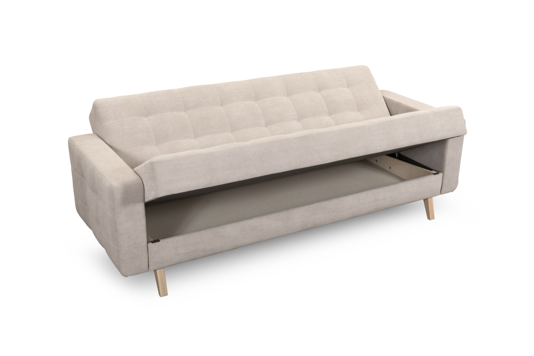 Диваны кровати со спальным местом, Диван-кровать Аврора, независимый пружинный блок, велюр