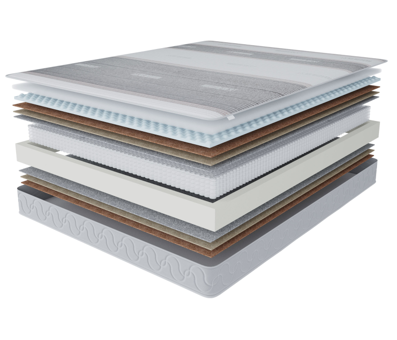 1200 x 2000, Матрас Наслаждение-Рафаэль в чехле Magnetic 1200х2000