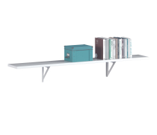 Настенные полки, Твин СБ-3387 Полка Белый